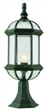Trans Globe 4182 WH - 1LT PIER BASE LANTERN-BEVELED